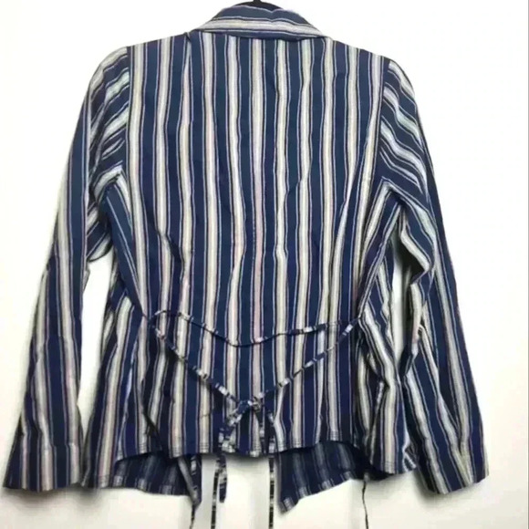 J. CREW NWT Stripped Wrap Jacket and Pant Set Size XSmall - Picture 16 of 16